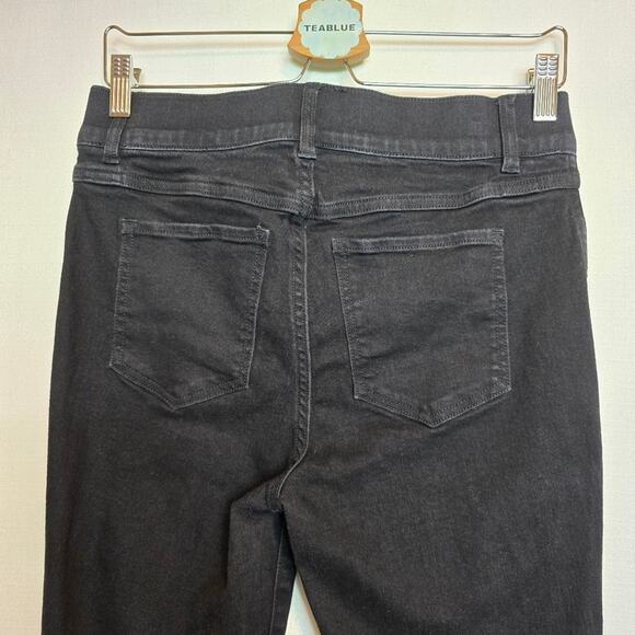 Spanx Women's Black Skinny Jeans 20278R M / 6-8 Stretch Fitted - Picture 9 of 12